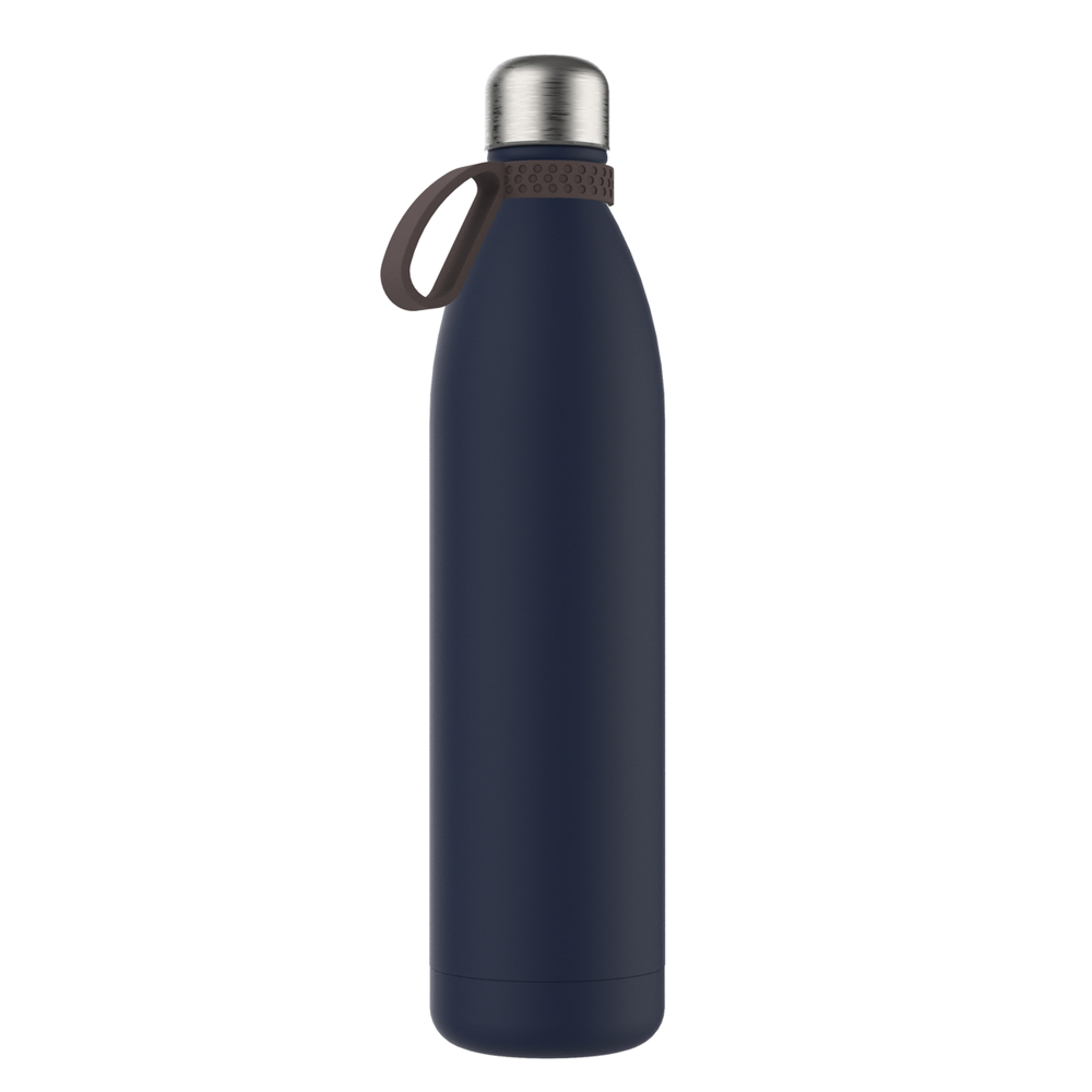 Thermofles RETUMBLER-NIZZA XXL - bruin, navy, zilver
