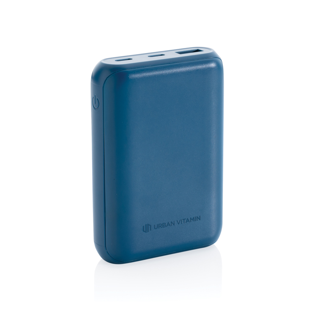 Urban Vitamin Alameda 10.000 mAh 18W PD powerbank - blauw (± PMS 2161C)