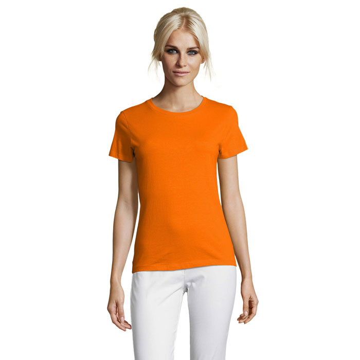 REGENT WOMEN - REGENT dames t-shirt 150g - Oranje