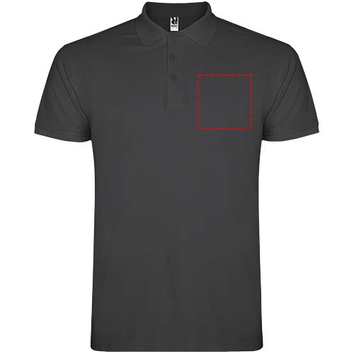 Star 200 g/m² herenpolo met korte mouwen